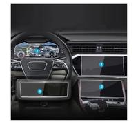 Khqdnh Car GPS Protective Film For A6 For C8 4K For A7 4K8 2019-2021 Tempered Glass Screen Protector Car GPS Navigation Instrument