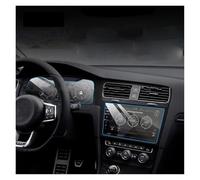 Khqdnh Car GPS Protective Film For VW For Golf 7 7.5 2018-2020 Facelift Tempered Glass Screen Protector 9.2 Car GPS Navigation 12.3 Instrument(2piece)