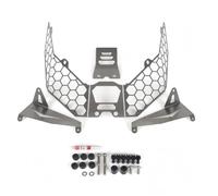 Khqdnh Headlight Guard Protector Grill For ZONTES 368G Motorcycle Headlight Protective Coverlighting Grille Covermesh Lampshade(Silvery)