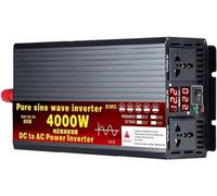 KHRKHHXLA 3500W to 8000W Peak Pure Sine Wave Inverter 12V to 220V AC Converter for Truck Home RV Off-Grid Solar Power Inverter 5000W-48Vto110V(4000W,60Vto220V)