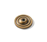 khtumeware 10 Pack Antique Brass Backplate for Cabinet Knobs Cabinet Hardware Knob Backplate/Back Plate.