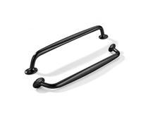 khtumeware 5-Pack 8-Inch Matte Black Cabinet Pulls, Solid Drawer Handles | Solid Heavy-Duty Traditional Cabinet Pull With Premium Polished Finish; Ideal For Kitchen, Cupboard, Drawer