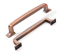 khtumeware 6 Pack 5 Inch Kitchen Cabinet Handles Brushed Antique Copper Cabinet Pulls Drawer Pulls Kitchen Cabinet Hardware Kitchen Handles for Cabinets Cupboard Handles Drawer Handles