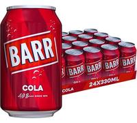 Khudadad BARR Fizzy Drink Cans, No Sugar, 24 x 330 ML UK - 24 pack (24x, Classic Cola)