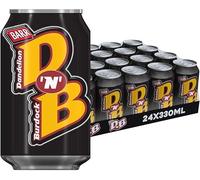 Khudadad BARR Fizzy Drink Cans, No Sugar, 24 x 330 ML UK - 24 pack (24x, DNB No Sugar)