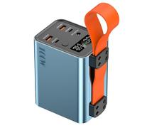 KhUkhu 100W 60000Mah Power Bank Fast Charge 22.5W Type C PD Emergency Power Supply for Mobile Phones And Tablets Powerbank,Blue