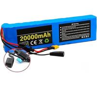 KHUKHU 36V 20Ah Electric Bike Lithium Battery with 30A BMS &, Compatible with 200W, 350W & 500W Electric Bicycles and Scooters