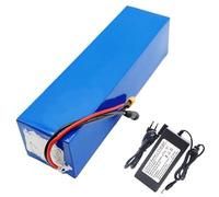 KHUKHU 48V 20Ah E-Bike Lithium Ion Battery Pack with Charger, Electric Bicycle and Scooter, Built-in BMS for Various Motor Types(XT60 Plug)