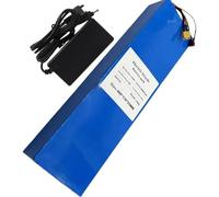 KHUKHU 48V 20Ah Lithium Ion Battery for Electric Bike with Charger and BMS - Compatible with Motor Kits Under 1200W, 13S4P Configuration(Sm,UK)