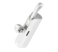 KhUkhu 5000Mah Portable Pocket Fast Charging Powerbank Portable Pocket Fast Charging Adapter Suitable for Phone Tablets,White