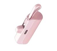 KhUkhu 5000Mah Portable Pocket Fast Charging Powerbank Portable Pocket Fast Charging Adapter Suitable for Phone Tablets,Pink