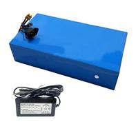 KHUKHU 60V 20Ah Lithium Ion E-Bike Battery Pack with 67.2V Charger, Built-in BMS for Electric Bicycle/Scooter Compatible with 250W-1000W Motors(T Plug)