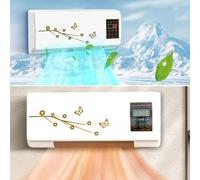 KHUKHU Air Conditioner, Air Conditioner, Portable A ir Conditioning, Wall Mount Ac Unit, No Installation Required, Quiet Operation, Timer, for Home or Office(B)