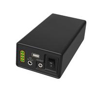 KhUkhu DC Lithium Rechargeable Battery 24V Large Capacity 12V Small Size 5V Backup Power Led Light Universal Battery with Power Display And USB,44800mAh