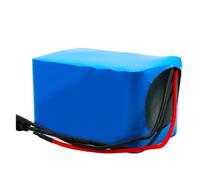 KHUKHU E-Bike Battery Pack 24V 10Ah Rechargeable Lithium Ion for Electric Moped and Battery Systems, 25.2V 10000mAh, Includes 2A Charger