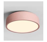 KHUKHU LED Flush Mount Ceiling Light Easy to Install Light Embedded Installation Ceiling Lamp E27 Screw Light Source for Bedroom, Living Room, Study Room Home Light(A,48cm)