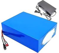 KHUKHU Lithium E-Bike Battery 72V 20Ah - Waterproof High Performance with 84V Charger for 200W-1000W Motors, With Anderson plug(T)