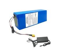 KHUKHU Lithium-Ion E-Bike Battery Pack, 52V 45Ah with Charger - High Capacity for Electric Bicycle, Scooter, Go-Kart, 14S4P, With Anderson plug(XT60)