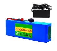 KHUKHU Lithium Ion Electric Bike Battery 48V 30Ah with BMS, 54.6V Charger for 200W-1000W E-Bikes & Scooters, With Anderson plug,Reliable Performance(XT60)