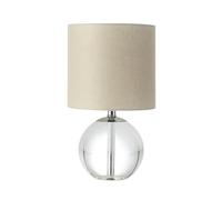 KHUKHU Modern Simple Crystal Fabric Desk Lamp Creative Light Luxury