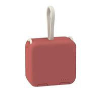 KhUkhu Multi-Function with Own Cord Handbag Back Clip Power Bank Portable Charger,Red