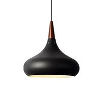 KHUKHU Nordic Style Wrought Iron Chandelier, Ceiling Decoration Pendant Light, E27 Single Head Hanging Lamp, Creative Colored Lampshade, Restaurant Attic Aisle Light Fixtures(D,36cm)