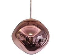 KHUKHU Pendant Lights LED,Modern Lava Glass Globe Pendant Lights,Mid Century Hanging Chandelier Kitchen Island Pendant Light, for Living Room Stairs Villa Indoor Decor Single(Gold1,30cm(11.8inch))