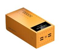 KhUkhu Phone Poower Bank - 50000Mah Capacity 66W Fast Charging Charger, Slim Usb C Portable Charger | Portable Phone Charger Multifunctional Energy Bank with Led Display,Yellow