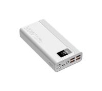 KhUkhu Phone Poower Bank - 50000Mah Capacity 66W Fast Charging Charger, Slim Usb C Portable Charger | Portable Phone Charger Multifunctional Energy Bank with Led Display,White