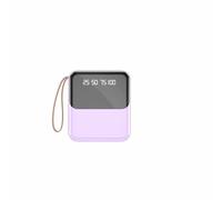 KhUkhu Portable Charger Portable Charger,Fast Charging, Powerbank USB C (In & Output) Battery Pack Suitable for Mobile S, Computers, Etc,Purple