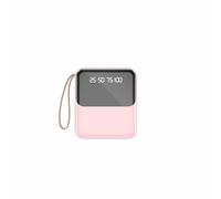 KhUkhu Portable Charger Portable Charger,Fast Charging, Powerbank USB C (In & Output) Battery Pack Suitable for Mobile S, Computers, Etc,Pink