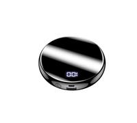 KhUkhu Power Bank Mini 20000Mah Fast Charge Powerbank Mini Pover Bank Portable External Battery Charger,Black