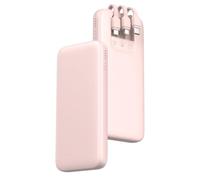KhUkhu Power Bank, Portable Charger 10000Mah Battery Pack Portable Charger,LED Display Power Bank USB Ports,USB C Input/Output Fast Charging Battery Pack,Pink