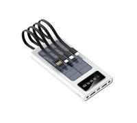 KhUkhu Solar Charger, Portable Solar Panel for Camping,Wireless Charger for Cell Phones,White,10000mah