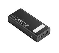 KhUkhu Super Fast Charge Large Capacity Mobile Power Flashlight Power Bank,D,30000mAh