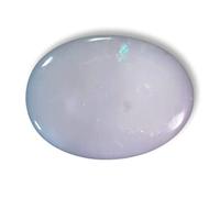 Khushbu Gems 12.25 Ratti 11.00 Carat Opal Stone Certified Natural Fire A Quality Oval White Astrological Australian Opal Loose Gemstone, Natural Australian Opal Stone, Natural Australian Opal Stone