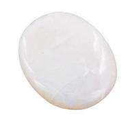 Khushbu Gems 9.50 Carat / 10.25 Ratti Opal Stone Certified Natural Fire A Quality Oval White Astrological Astrological Australian Astrological Loose Opal Loose Opal Natural Stone Opal