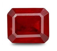 Khushbu Gems Certified Unheated Gemstone Untreated 10.25 Carat/11.25 Ratti Natural Burma Ruby Manic Gemstone Loose Gemstone for Men and Women Free Size Natural