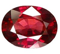 Khushbu Gems Certified Unheated Untreated 9.25 Carat / 10.25 Ratti Quality Natural Burma Ruby Manic Loose Gemstone for Men and Women, Natural Manic RubyStone, Ruby