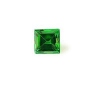 Khushbu Gems Deluxe Quality Natura Green Zircon Gemstone Available in 7.25 Ratti by Lab Certified(Top AA Quality, Natural GREEN Cubic Zircon Loose Gemstone, GREEN ZIRCON (American Diamond), Natural
