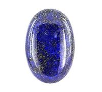 Khushbu Gems Lajward Stone Original | Natural Lapis Lazuli | Lajwart | Rantna | Pathar | Gemstone | Ring Size | Pendant Size | 8.42 Carat | 9.25 ratti, Loose Gemstone