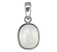 Khushbu Gems Moonstone Pendant 12.25 Ratti 13.5 Carat Astrology Birth Gemstone for Men Women, Certified Moonstone, Chandra Mani, Loose Gemstone Natural Moonstone, Moonstone,