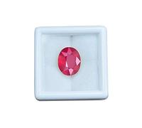 Khushbu Gems Ratti Deluxe Quality Natural Ruby, Manik Ashtadhatu Panchdhatu Panchdhatu Pendant and Ring Size Gemstone by Certified (Top AA Quality, Natural Manic RubyStone