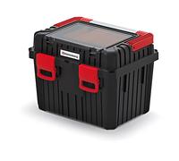 KHVA453535BS-S411 Tool Box Black Polymer HEAVY 445x360x337mm 25kg K