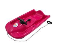KHW Steering Sledge Snow Flyer Sledge Pink - Made in Germany