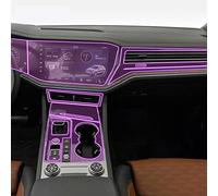 KHXJYC Car Navigation GPS Screen Interior Protection Film Center Console Instrument Panel TPU Transparent Film Accessories，For VW Touareg 2019-2023