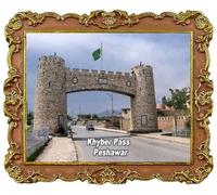 Khyber Pass Peshawar Pakistan Tourist Souvenir Refrigerator Magnet Fridge Decoration Magnet