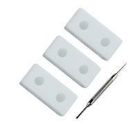 KHZBS 3 packs watch strap keeper loop Replancement fit for Casio g shock gma GA GD BA strap ring 18mm 20mm 22mm watch band loop wristband ring bezel, white, 22 mm, sports