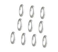 KHZen 10pack Hollows Bicycles Crankset Washers Bike Crank Cover Chain Wheel Spacers for Reliability Bike Assembly Cycling Component Seals