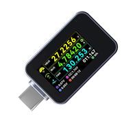 KHZen 240W USB C Tester Digital Voltmeter Electricity Current Power Detector 0-50V For Phone Motherboard Mobile Repair Tool Portable Usb C Electricity Current Tester